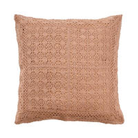 KISSENBEZUG Folkelips - Dunkelrosa, Textil (45/45cm) - home&you