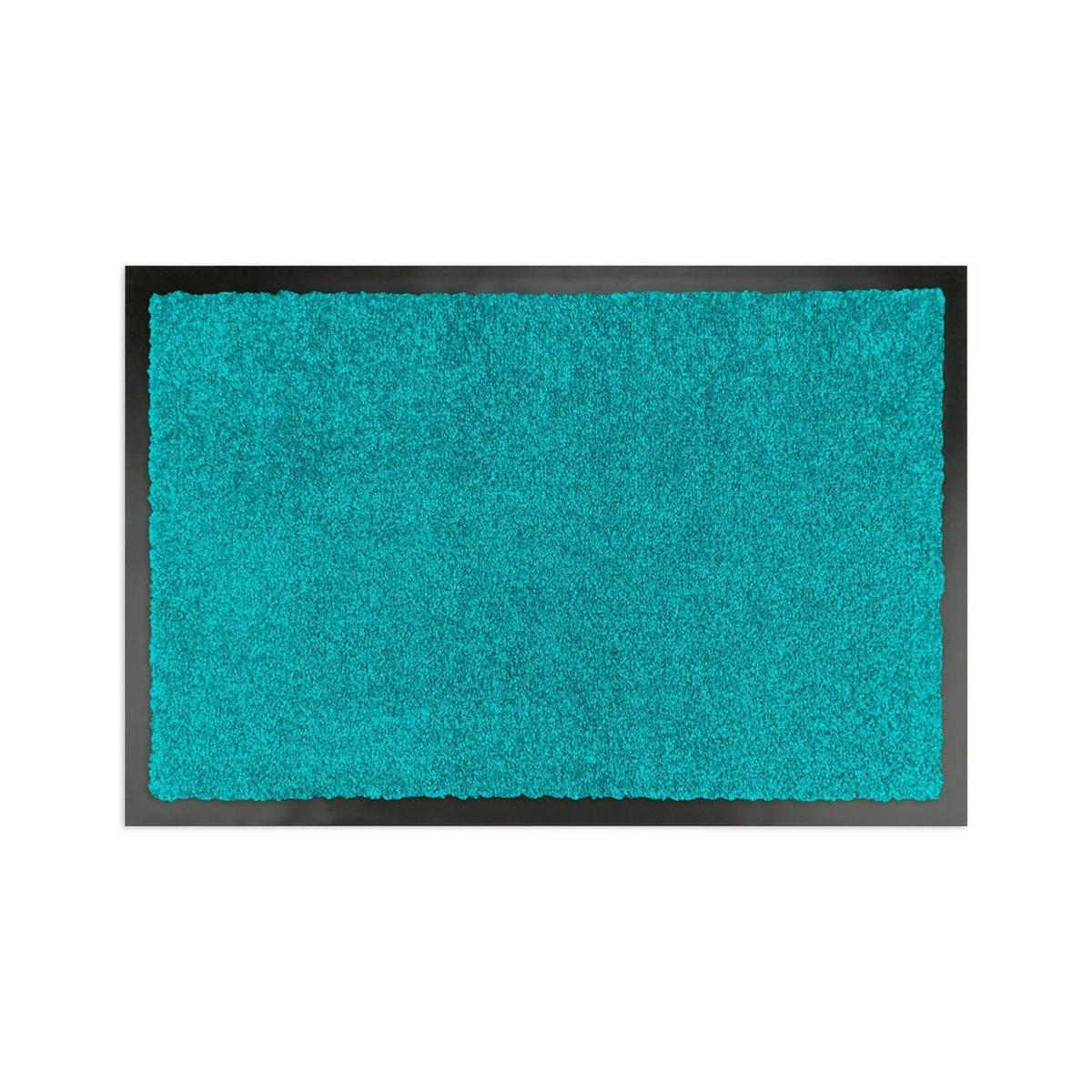 FUSSMATTEN FÜR INNEN & AUßEN TÜRMATTE - Petrol, Textil (60/90cm) - WohnDirect