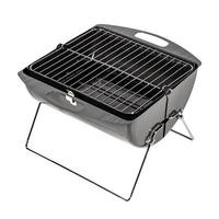 HOLZKOHLEGRILL 38.3/32.3/32.3 cm - Grau, Metall (10/10/10cm) - Somagic