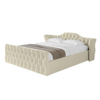 POLSTERBETT mit Bettkasten, Fußteil und Lattenrost, Boxbett mit Matratze H3/H4 - ZORAN-Z-V1 120x200 Beige - Taupe, Holzwerkstoff/Textil (120/200cm) - ALTDECOR