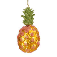 BAUMANHÄNGER Hang On Ananas 11cm - Gelb, Glas (6/11/6cm) - Butlers