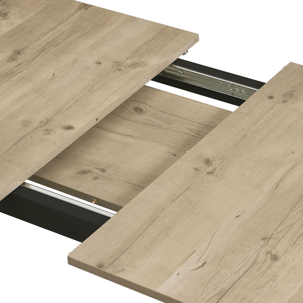 ESSTISCH MARA 120-160/80/76 cm Sandeiche - Sandfarben, Holz (80/120/76cm) - B&D Home
