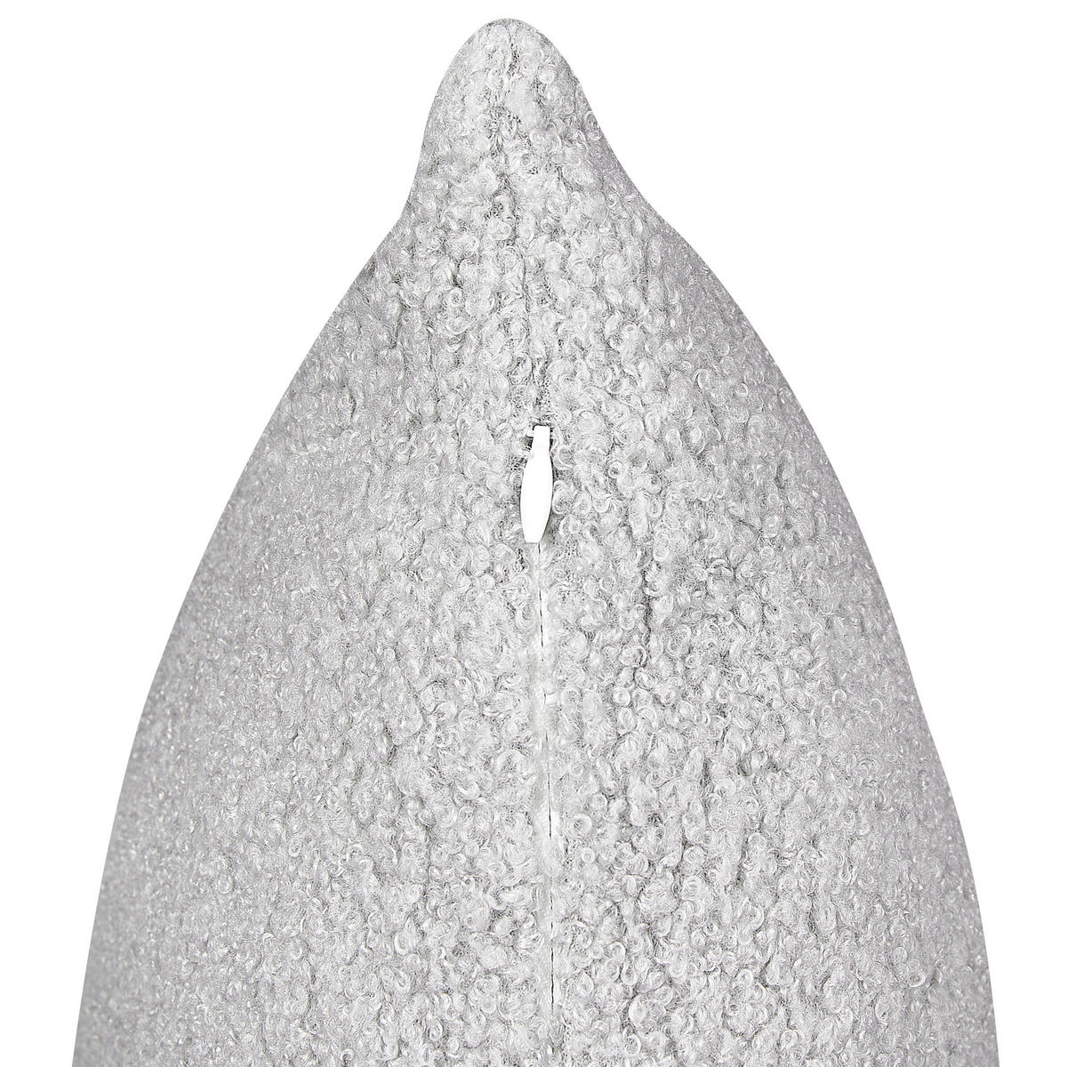 DEKOKISSEN 2er-Set Grau 45/45 cm Leuzea - Grau, Textil (45/45cm) - Beliani