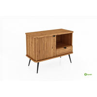 KOMMODE LINA - Wildeiche, Holz (97/72/46cm) - byoak