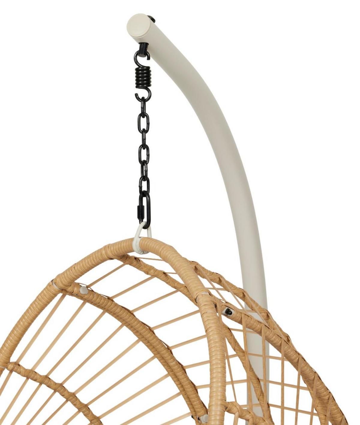 HÄNGESESSEL, Arne, Natur, Stahl, 62 x 104 x 179 cm - Naturfarben, Metall (62/179/104cm) - ebuy24