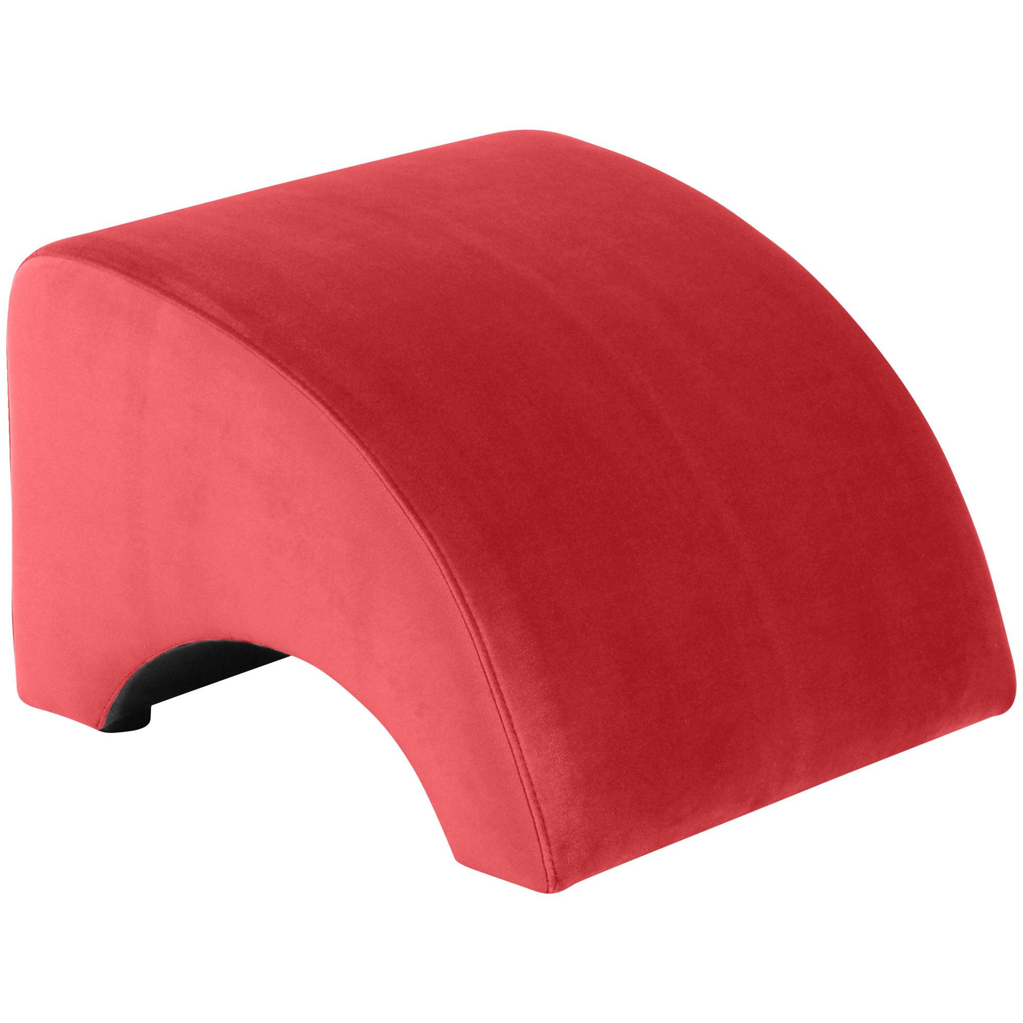 58aufmkessel Polsterhocker Rot 52x37x54 cm