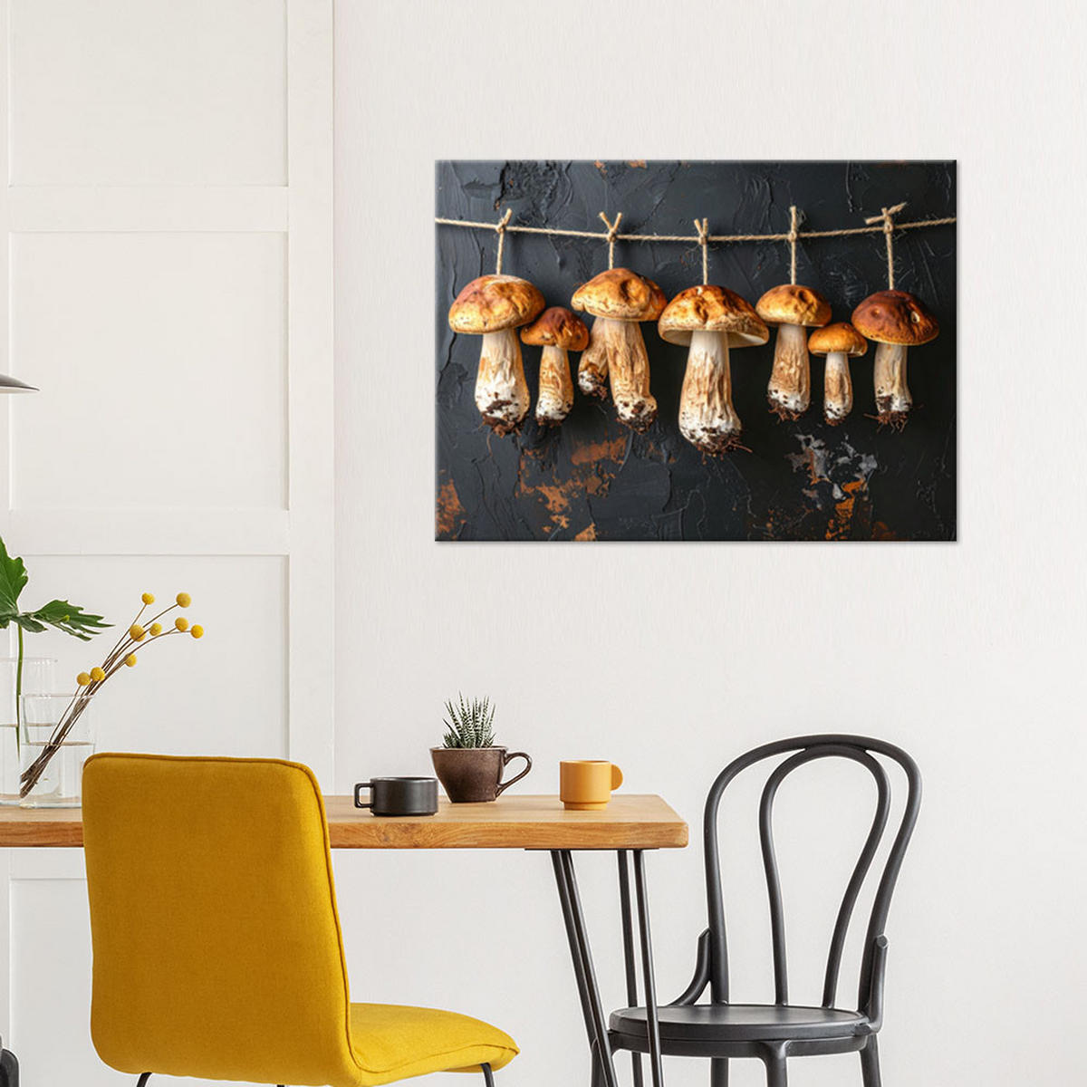 LEINWANDBILD Essen & Trinken 100x70cm - Beige, Textil (100/70cm) - Feeby