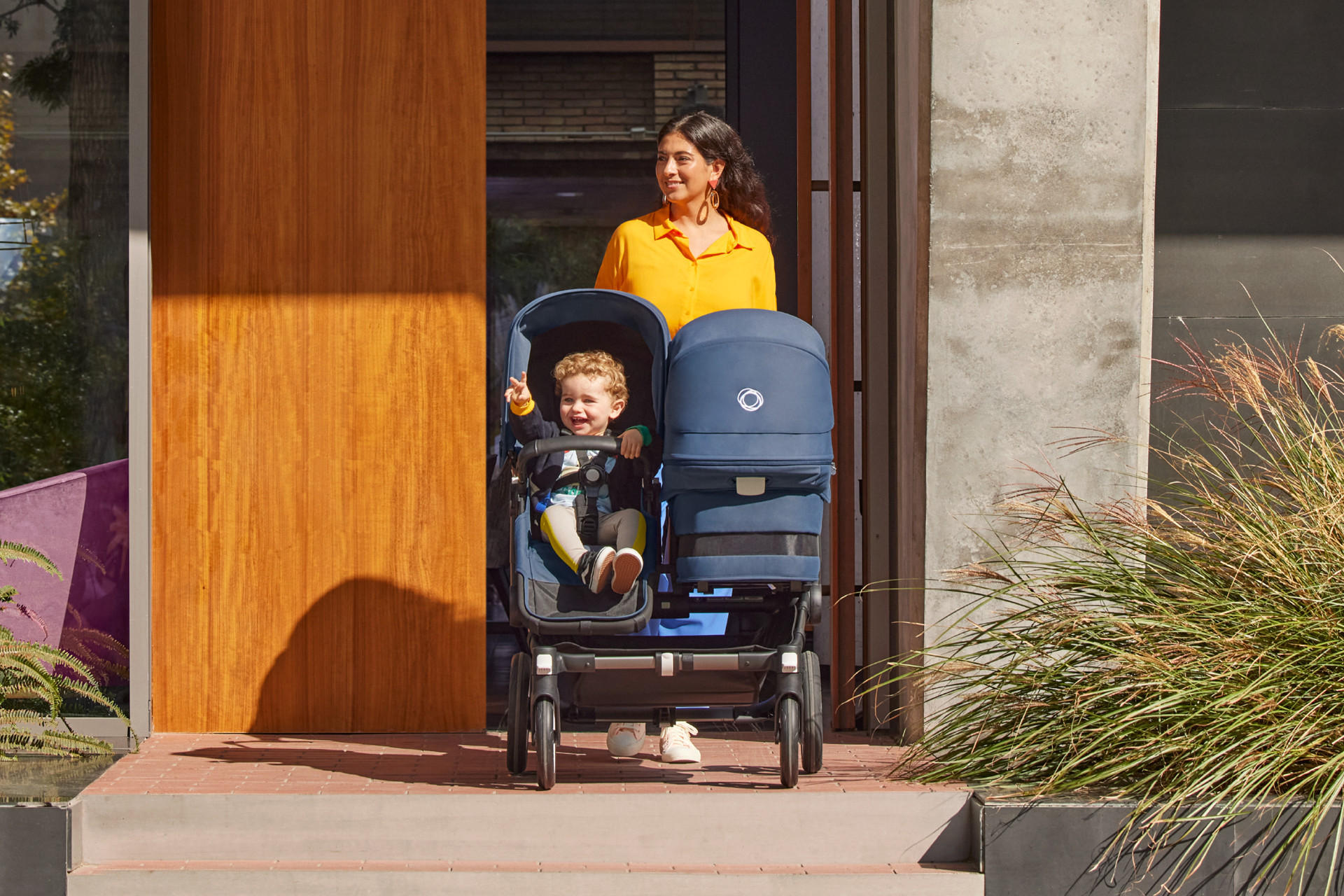 Doppelkinderwagen für Zwillinge oder ältere Geschwister