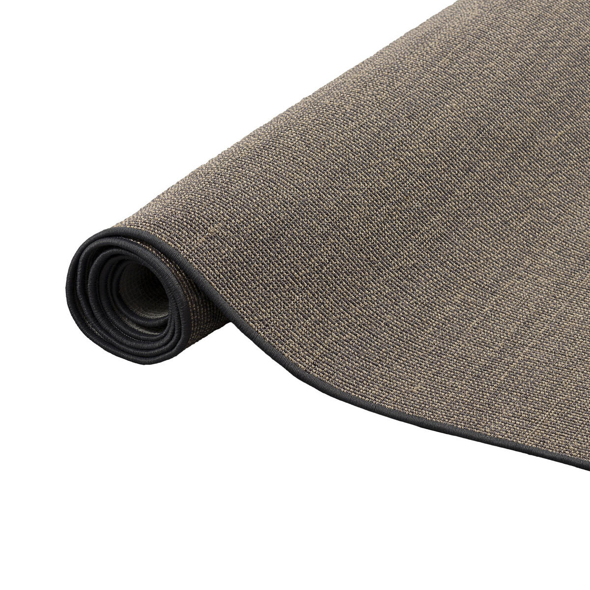 SISAL NATUR TEPPICH KLASSISCH - Graphitfarben, Textil (160/240cm) - Snapstyle