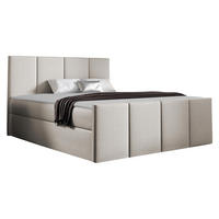 BOXBETT Lars - Creme, Holz (120/200cm) - MIRJAN24