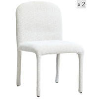 STUHL 2er-Set Stoff Beige - Beige, Textil (49/52/48cm) - Nordlys