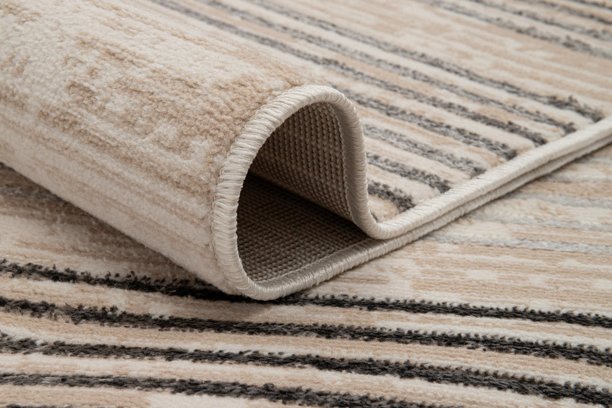 TEPPICH CRYSTAL Grau 180/250 cm - Grau, Textil (180/250cm) - Tapiso