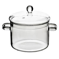 TOPF Peter Transparent 32/16/15 cm Glas - Transparent, Glas (15cm) - Mondex