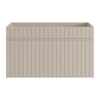 WASCHBECKENUNTERSCHRANK - 80 cm x 46 cm - Holz, Platte - Beige - SATARA - Beige, Holz (80/46/46cm) - Vente-Unique