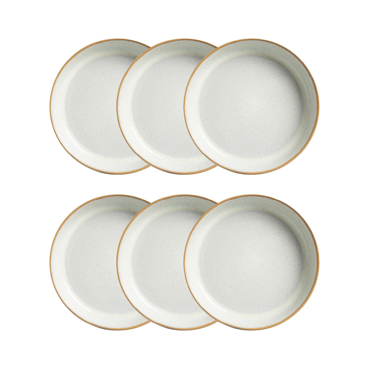 SCHÜSSELSET Morita 22 cm 6er-Set - Creme, Keramik (22/22/5cm) - Homla