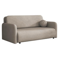 SCHLAFSOFA Viva Sun IV - Hellbraun/Schwarz, Holz/Textil (170/85/103cm) - MIRJAN24