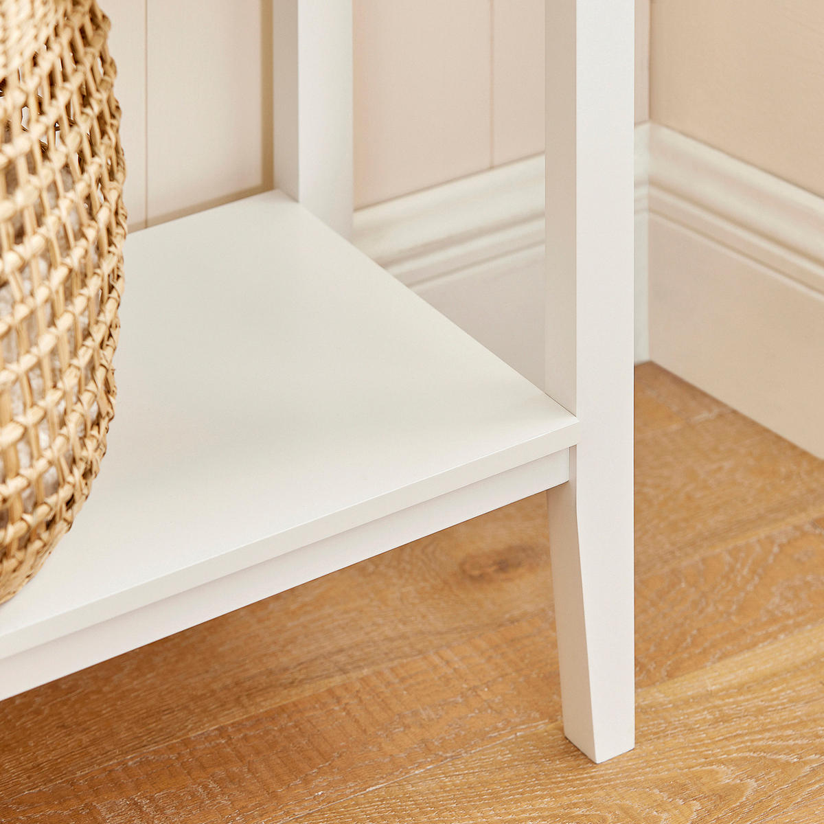 KONSOLENTISCH Weiß - Weiß, Holzwerkstoff (33/93/79cm) - SoBuy