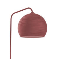 STEHLEUCHTE - Rot, Metall (40/65/170cm) - Lumicom