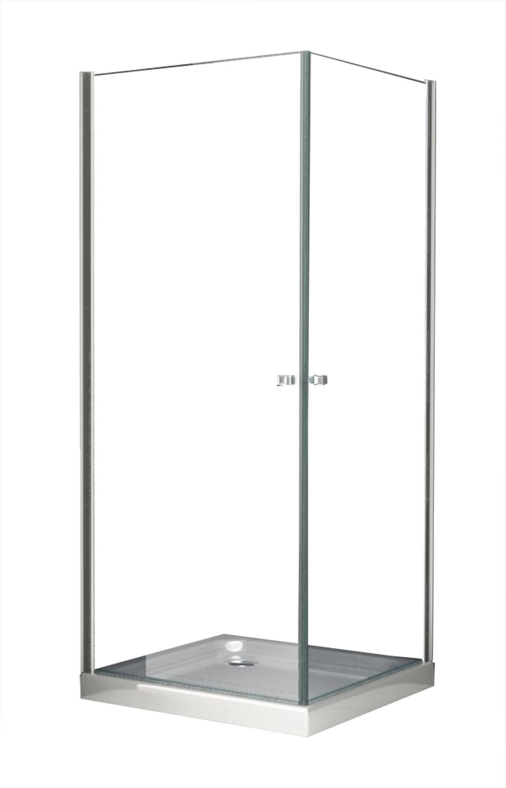 Glasdeals Duschkabine Klar 80x190x80 cm