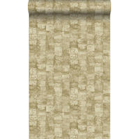 TAPETE mit feiner Struktur 53 cm x 10.05 m - Beige, Papier (53/1000cm) - Origin Wallcoverings
