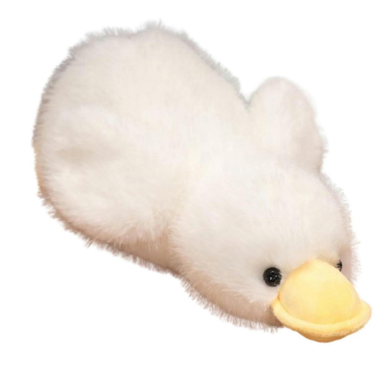 KUSCHELTIER Ente 30 cm Weiß - Weiß, Textil (5/15cm)