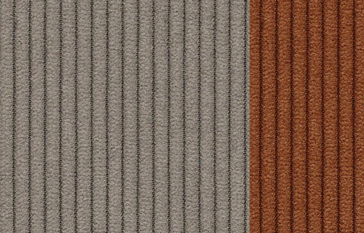 SOFA OLI 3-Sitzer, taupe - Taupe, Holz/Textil (208/91/108cm) - Courtois Laville