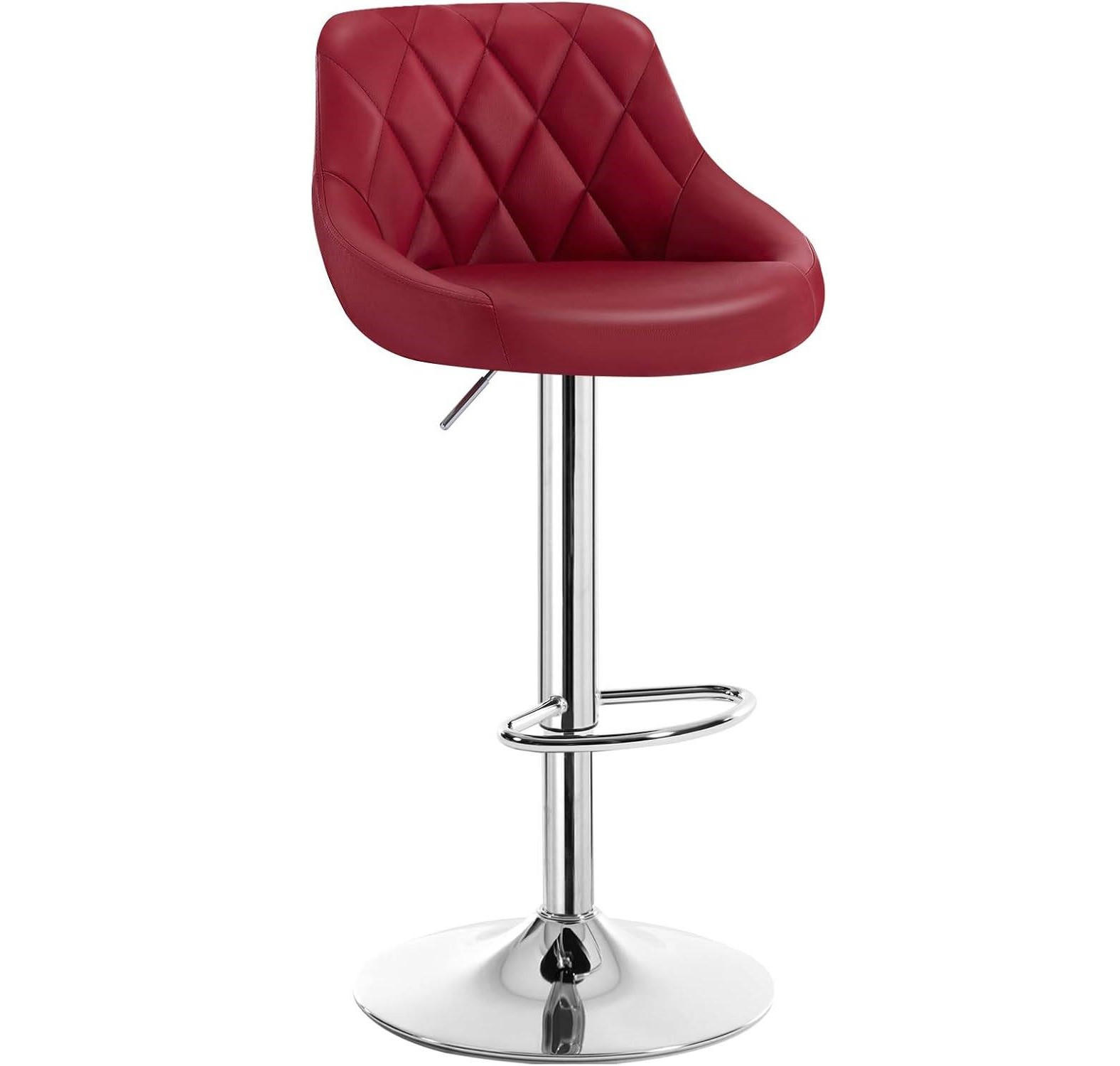 Woltu Barhocker, Bordeaux 47x104x39 cm