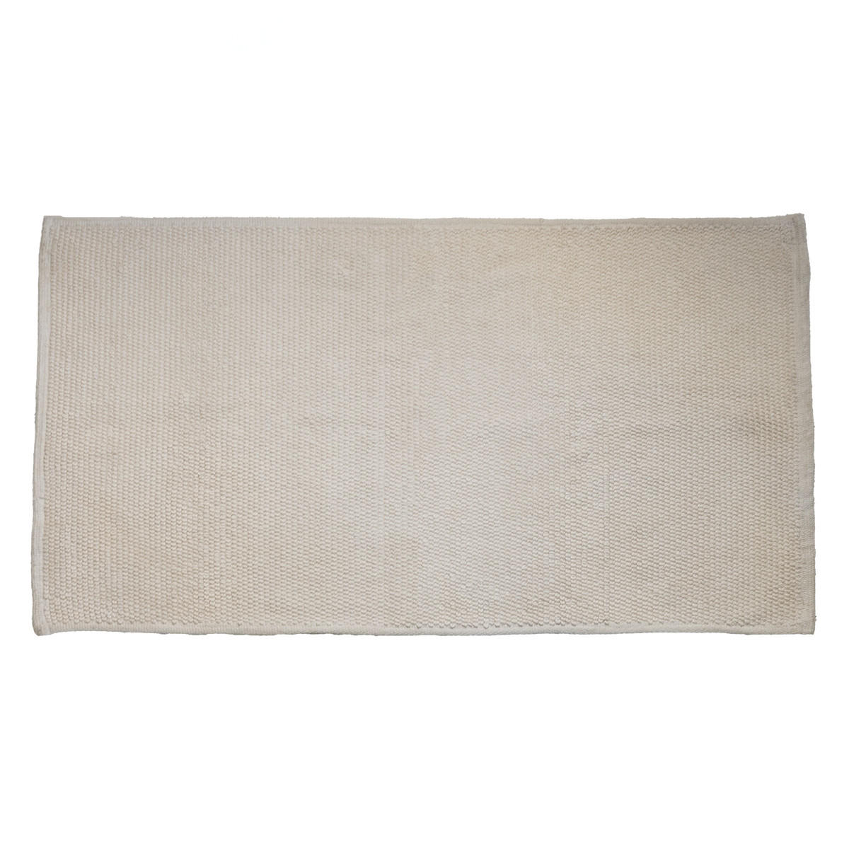 BADVORLEGER aus Baumwolle 60x110cm, beige - Beige, Textil (110/60cm) - Giga Meubel