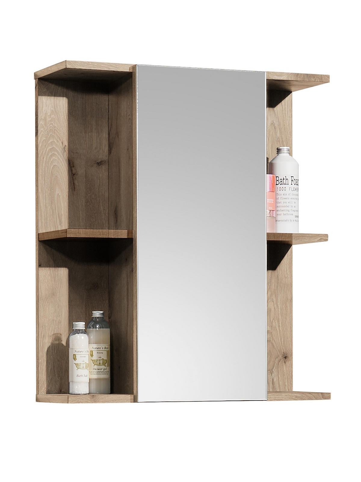 BADMÖBEL 5-teilig Schilfgrün - Grün, Holz/Kunststoff (188/190/31cm) - moebel dich auf