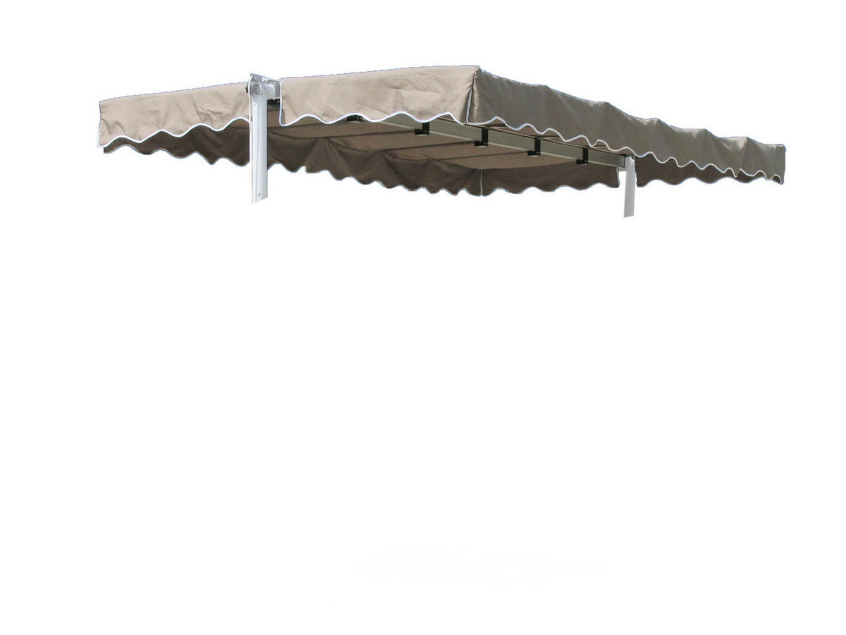 ERSATZDACH Markise Dubai 375x225 cm Beige - Beige, Textil (375/1/225cm) - QUICK STAR