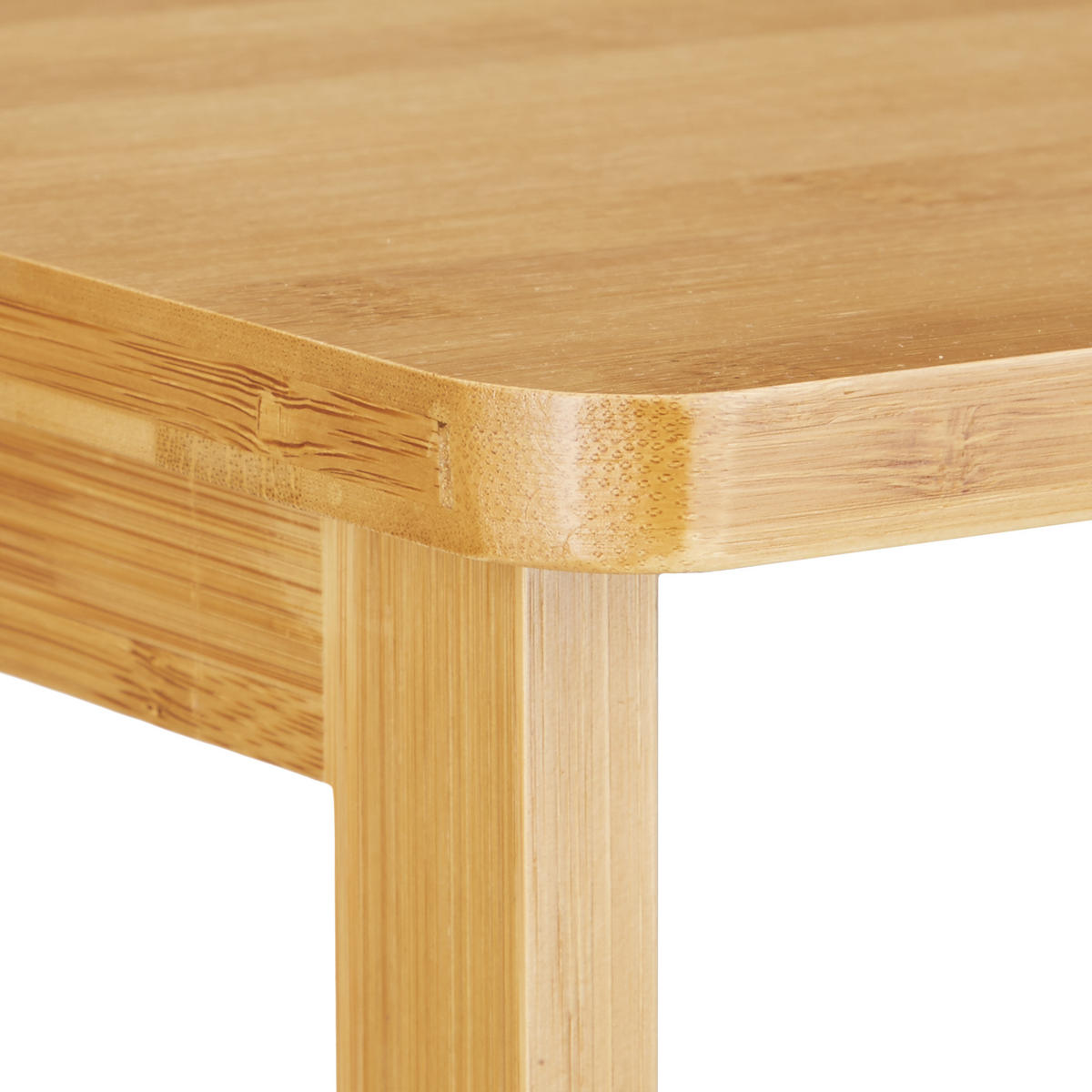 BEISTELLTISCH - Hellbraun, Holz (37/44.5/71.5cm) - Relaxdays