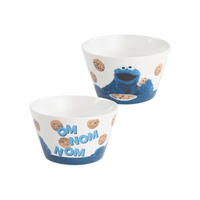 MÜSLISCHALE Die Schlümpfe Weiß 500 ml - Weiß, Keramik (14cm) - United Labels