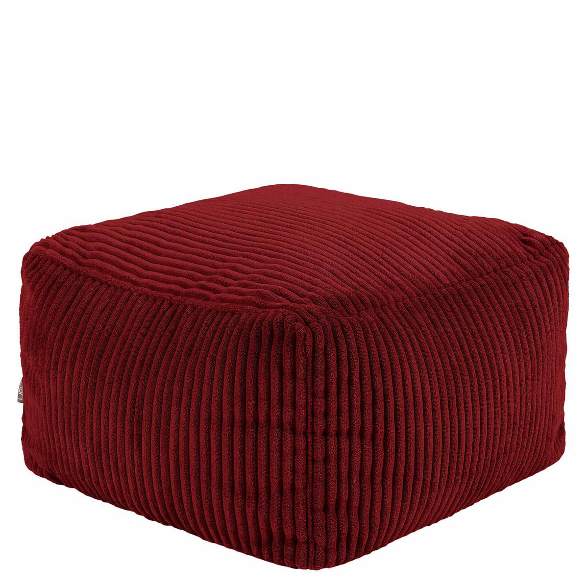 SITZPOUF Amara - Bordeaux, Textil (42/24/42cm) - icon