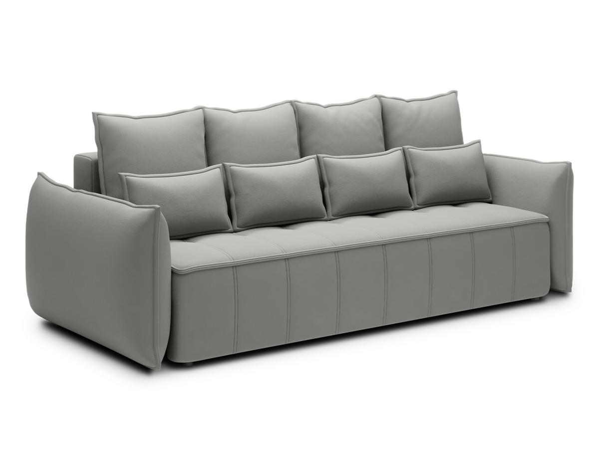 SCHLAFSOFA WELSH - Grau (SOLA 04) - Grau, Holzwerkstoff (242/94/106cm) - Möblo