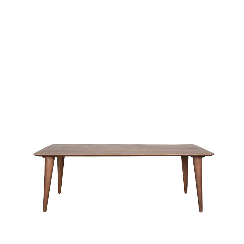 ESSTISCH Fly - Brown - 250/100/76 cm - Braun, Holz (100/250/76cm) - LABEL51