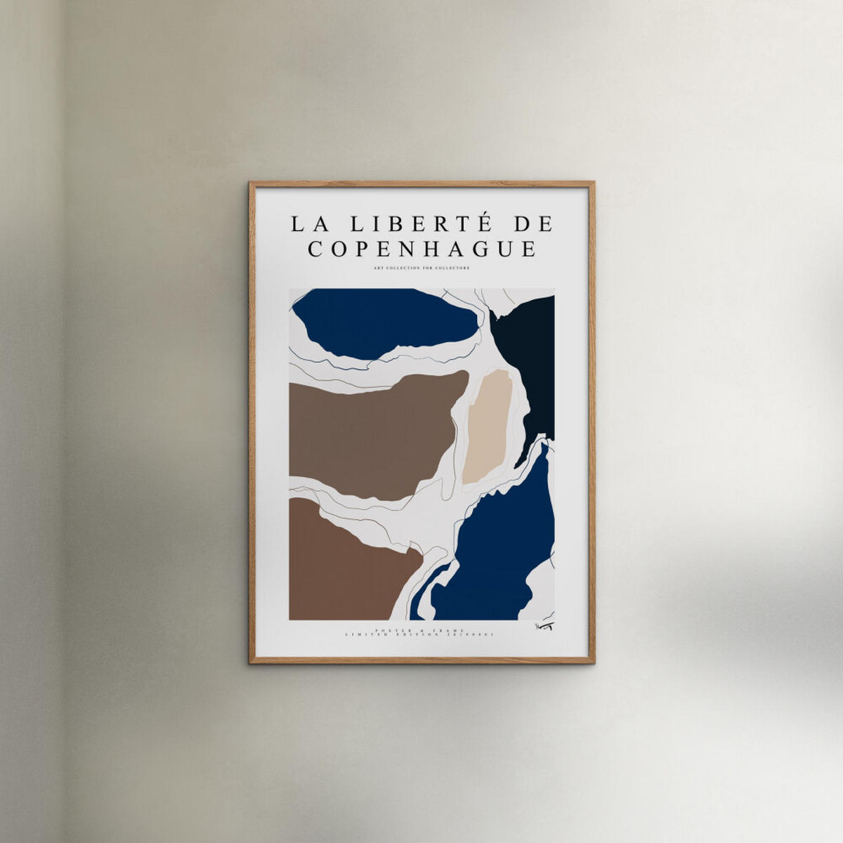 POSTER Poster & Frame - Collection - La Liberté De Copenhague - 2019 002 - Multicolor, Papier (50/70/0.1cm) - Poster&Frame