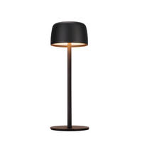 LED stolní lampa Aalbano 9/9/25cm - černá, kov (9/9/25cm) - Nettlife