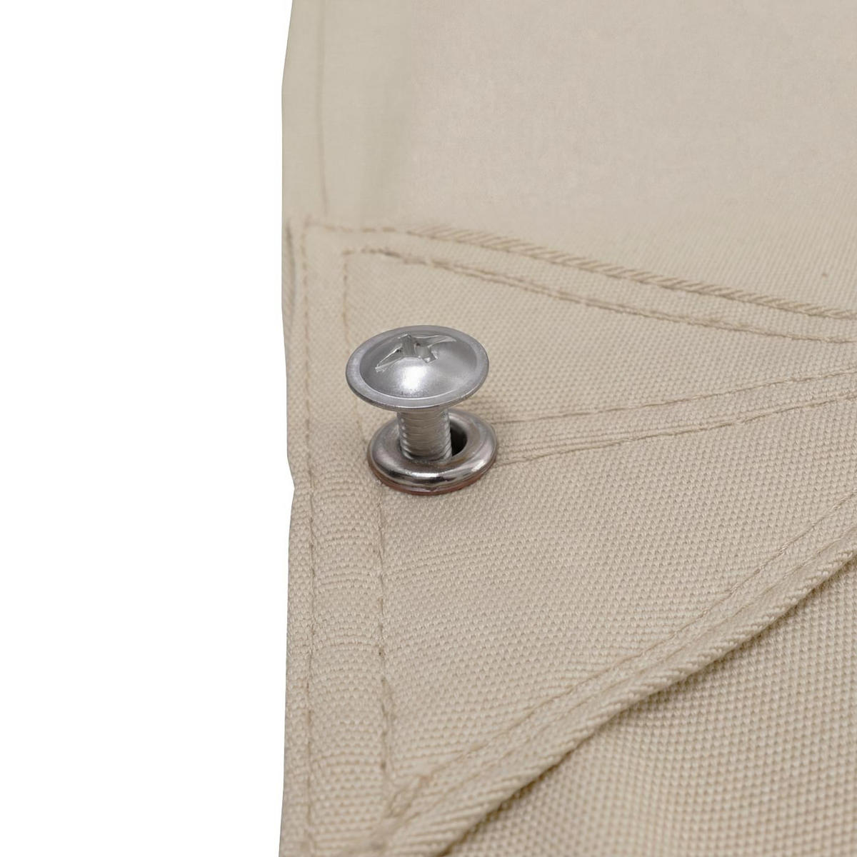 SCHIRMBEZUG C57B Creme - Creme, Textil (300/300cm) - MCW