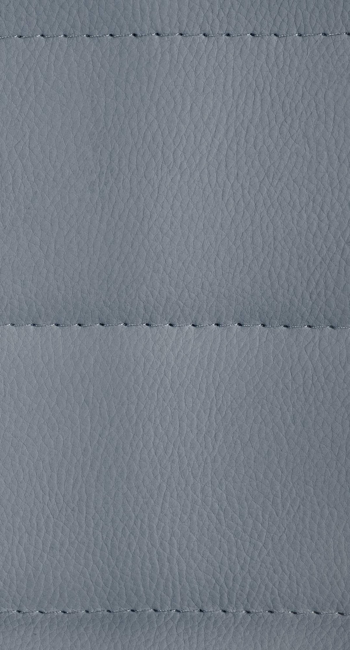 BARHOCKER 2er Set Lederlook grau - Grau, Textil/Metall (45/89/46cm) - CLP