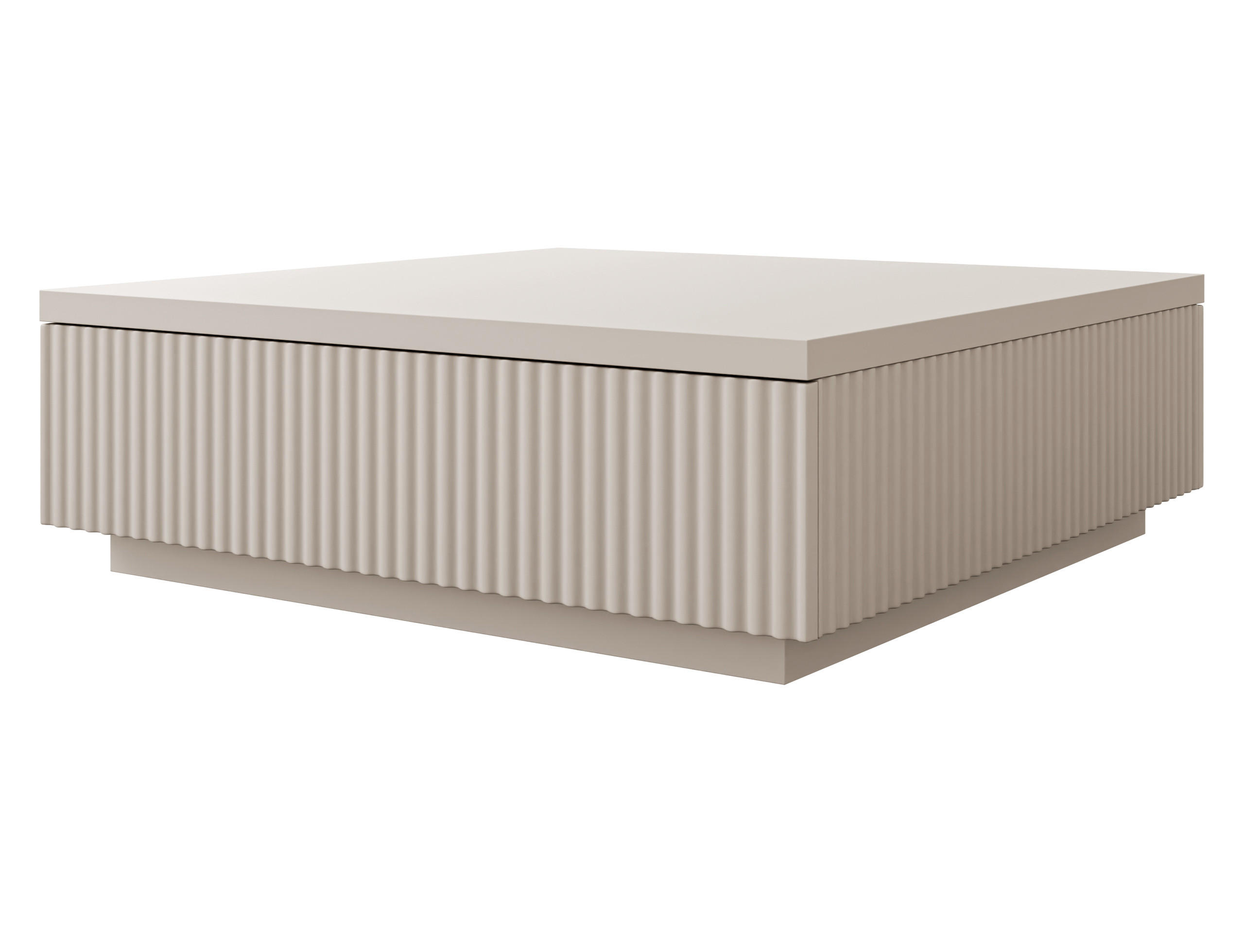 COUCHTISCH Locta - Sandfarben, Holzwerkstoff (81/80/26cm) - MIRJAN24
