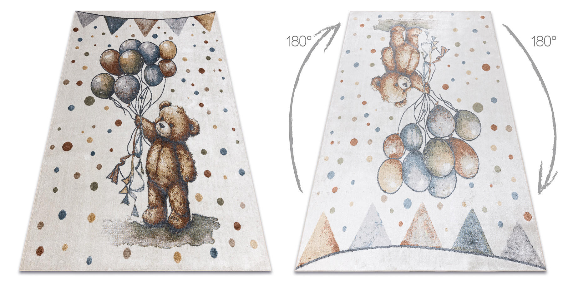 TEPPICH Bono 120/170 cm - Creme, Textil (120/170cm) - rugsX