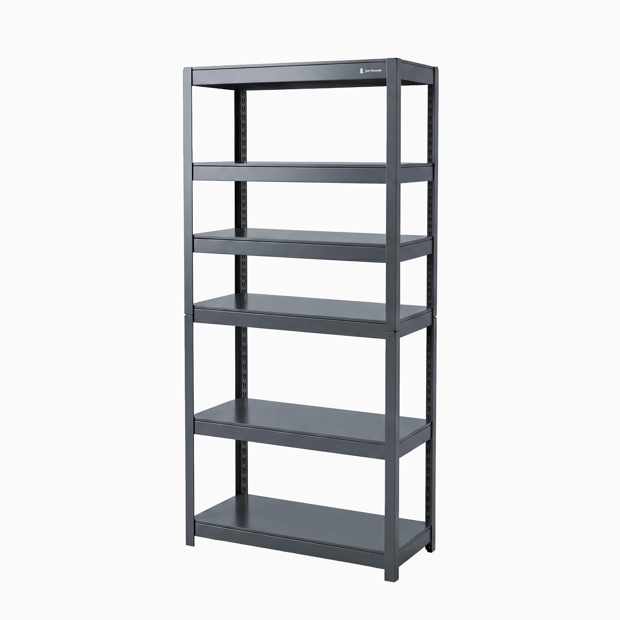 METALLREGAL JOHNNY - Anthrazit, Metall (80/180/42cm) - Jan Nowak