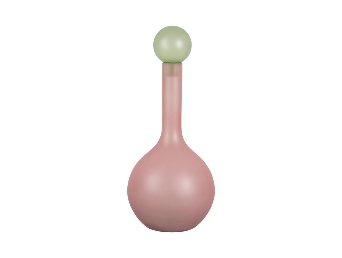 VASE Alegre Globo 18/18/34 cm - Pink, Glas (18/34cm) - Present Time