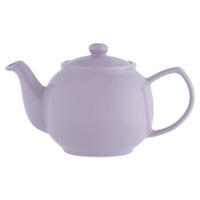 TEEKANNE 1100 ml Steingut pastell lavendel, für 6 Tassen - Multicolor, Keramik (1.1L) - Price & Kensington