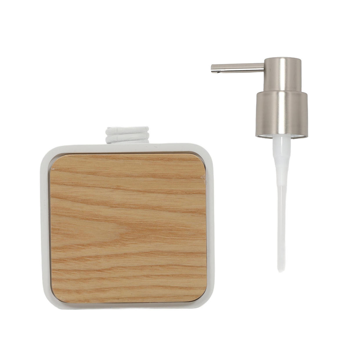 SEIFENSPENDER Tribecart 200 ml 9,8/5/14,7 cm - Weiß, Kunststoff (5/14.7/9.8cm) - 5five Simply Smart