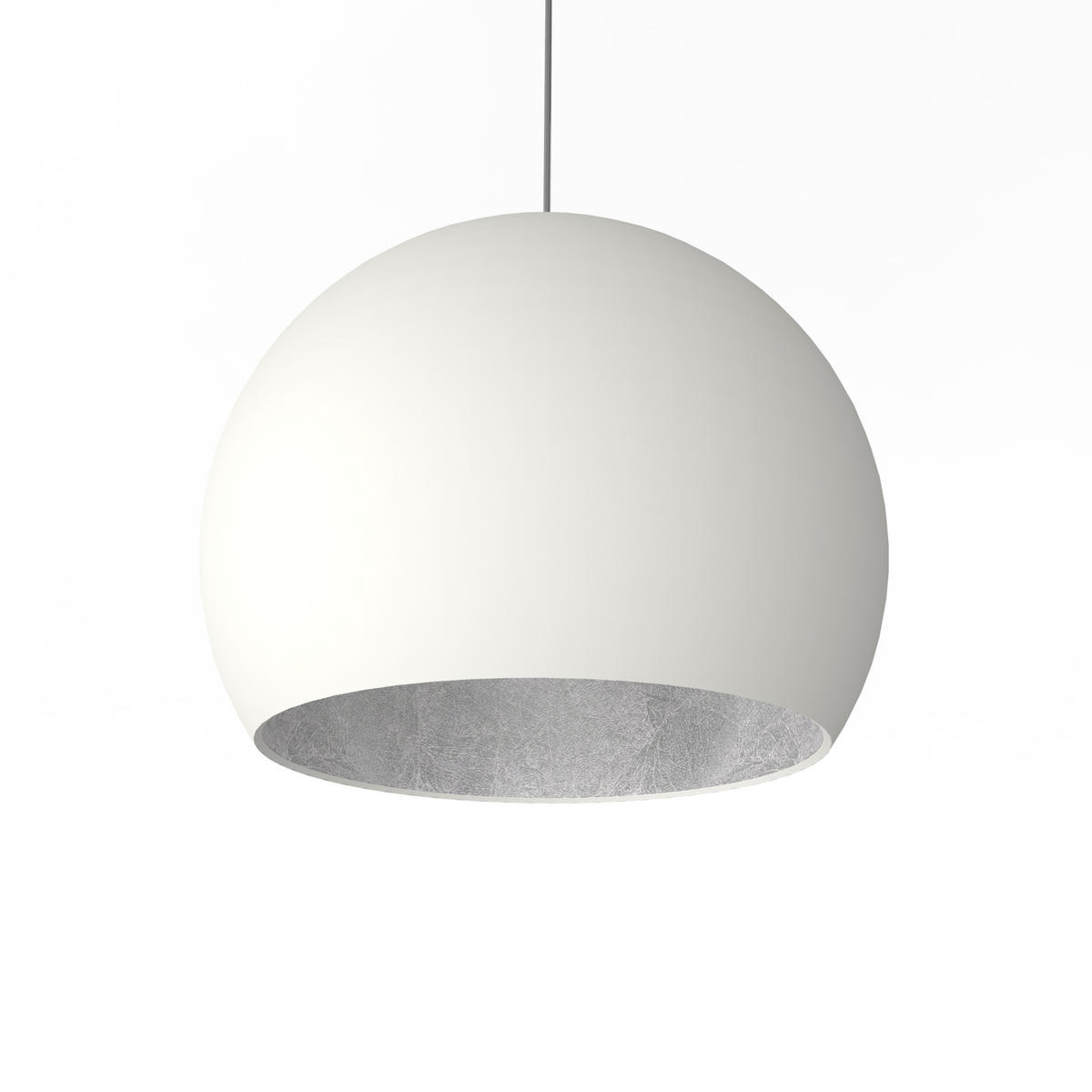 HÄNGELEUCHTE - Weiß, Metall (40/40/35cm) - Lumicom