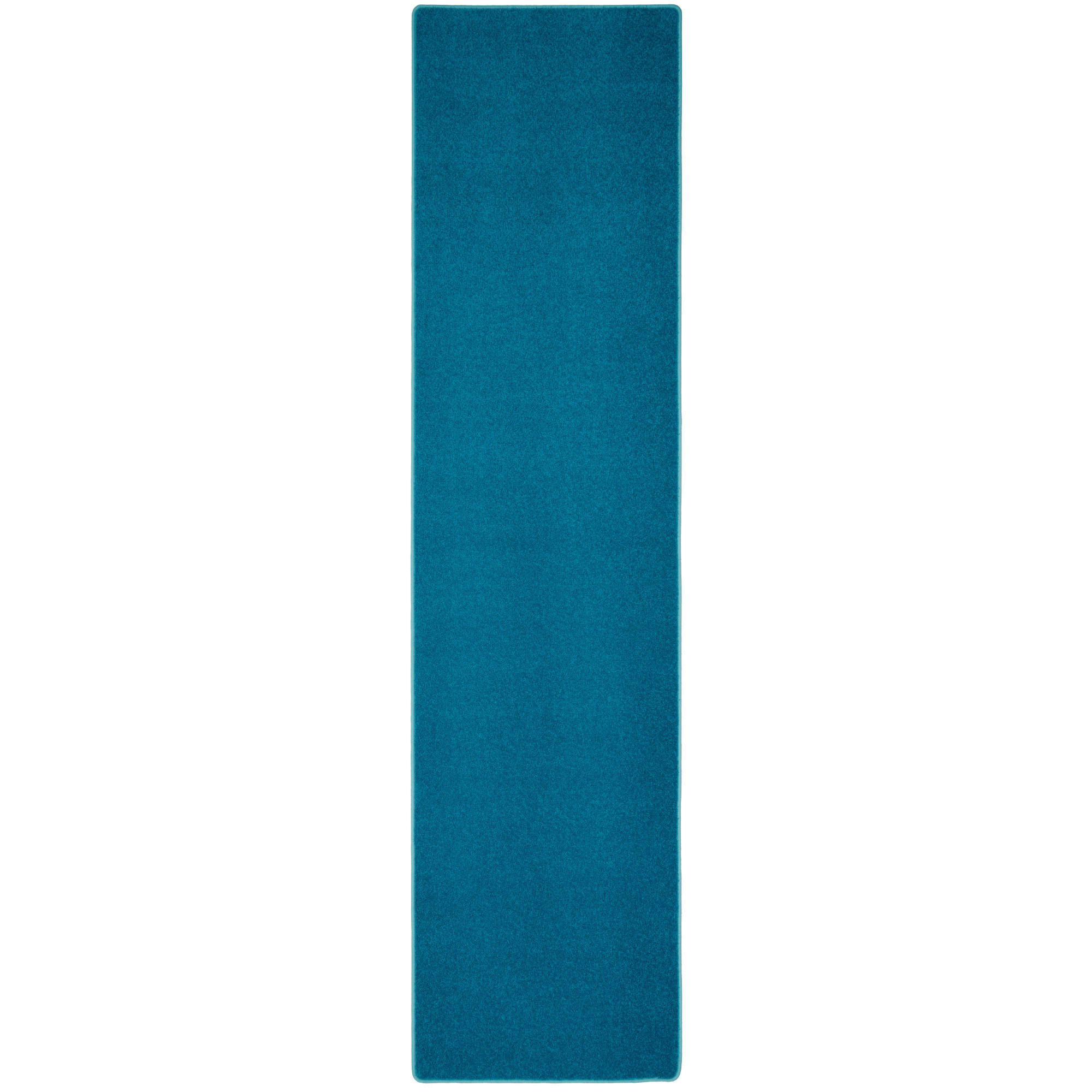 TREND VELOURS LÄUFER TEPPICH JOY - Petrol, Textil (100/300cm) - Snapstyle