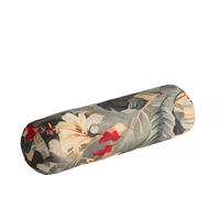 DEKO-ROLLENKISSEN Manuca - Dunkelgrün, Textil (15cm) - home&you