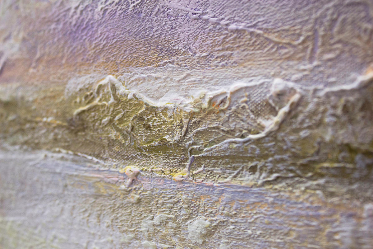 GEMÄLDE Meer Dämmerung auf Keilrahmen 100x50 cm - Beige, Holz (100/50cm) - YS-art gallery