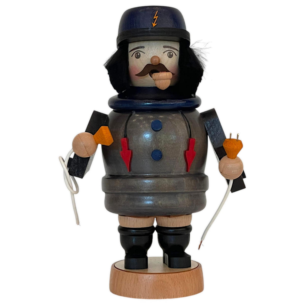 RÄUCHERMANN Elektriker 20 cm - Multicolor, Holz (10/19/13cm)